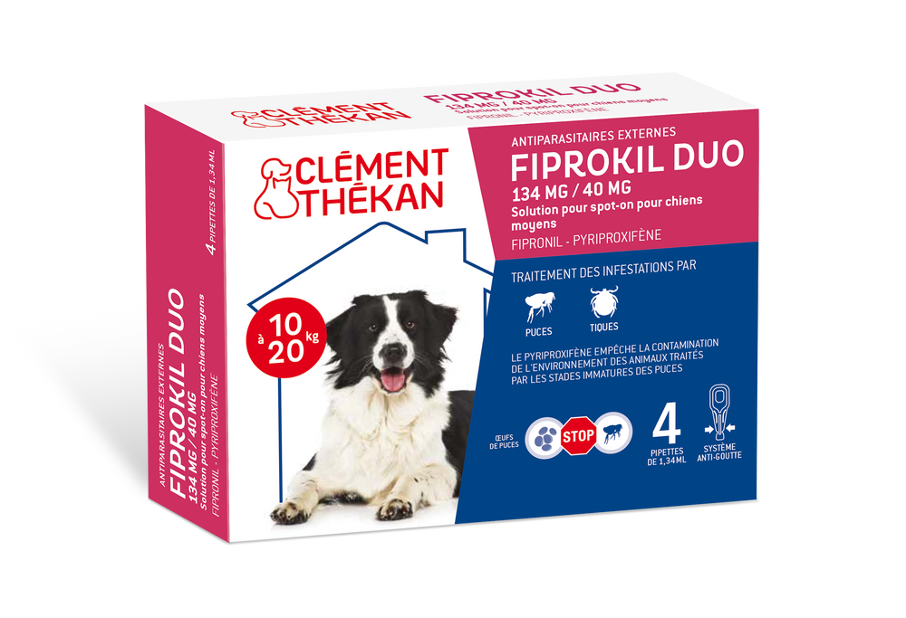 Fiprokil Duo - Moyen Chien