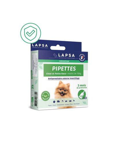 Pipettes - Petit Chien x3